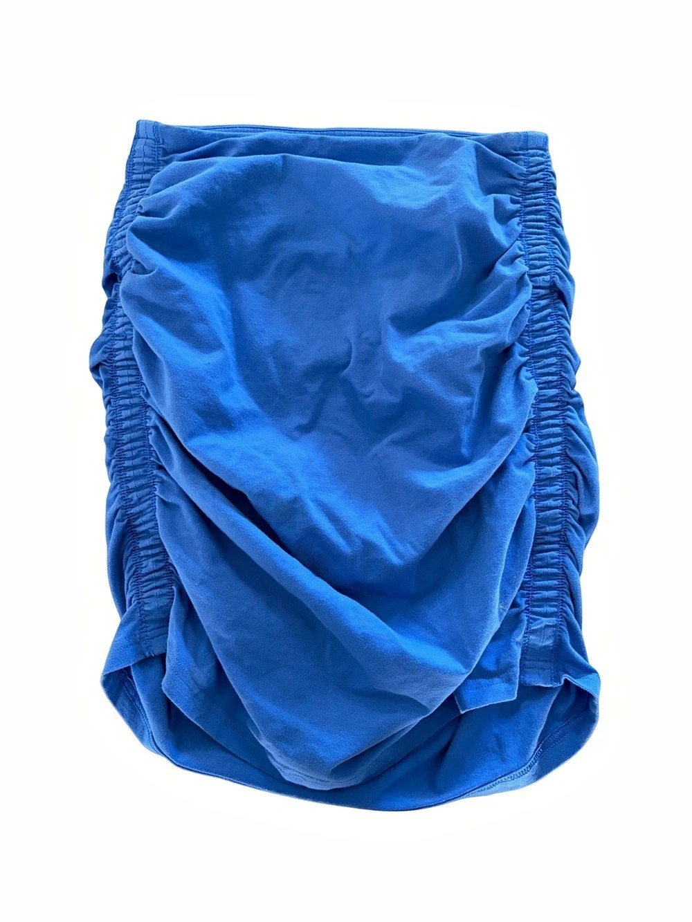 Tna Ruched Mini Skirt in Blue Size Small Like New